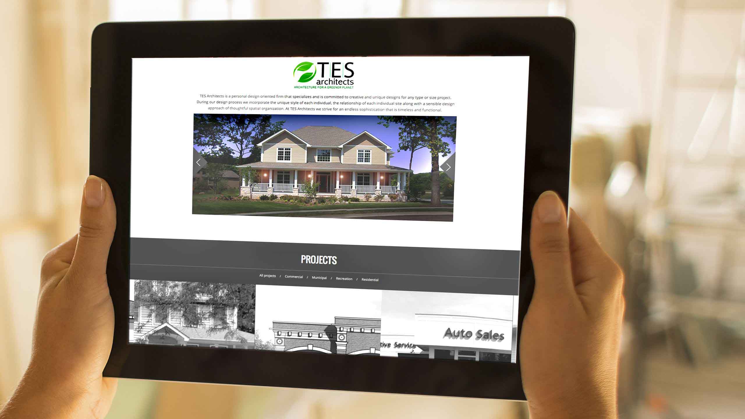 TES Architect Web Site